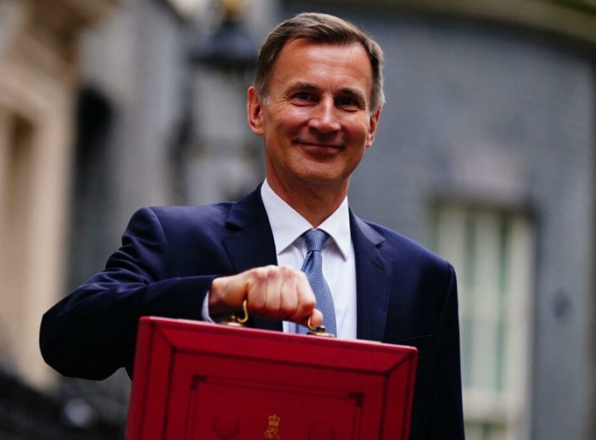 Chancellor of the Exchequer Jeremy Hunt leaves 11 Downing Street, London, with his ministerial box before, before delivering his Budget at the Houses of Parliament. Picture date: Wednesday March 15, 2023. See PA story POLITICS Budget. Photo credit should